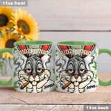 Dope Bunny - Personalized Weed Accent Mug