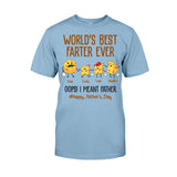 World's Best Farter Funny Cheese - Personalized Father T-shirt And Hoodie