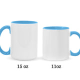 Being Is A Retired Nurse Is An Honor - Personalized Nurse Accent Mug