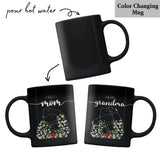 First Mom Now Grandma Bear Daisy - Personalized Grandma Mug