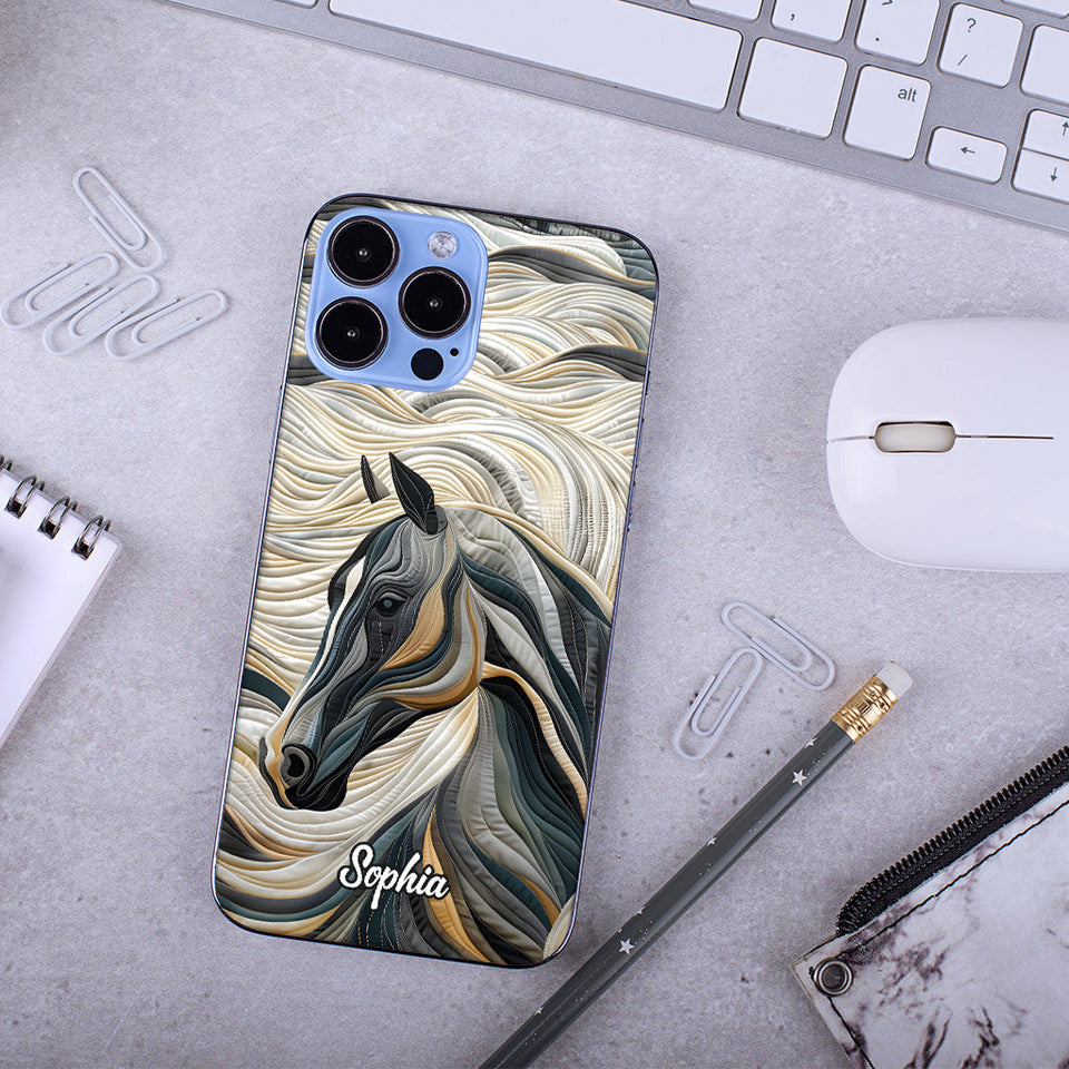 Beautiful Horse - Personalized Horse Phone Case