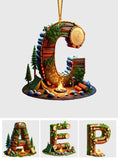 Camping Letter - Personalized Camping Ornament