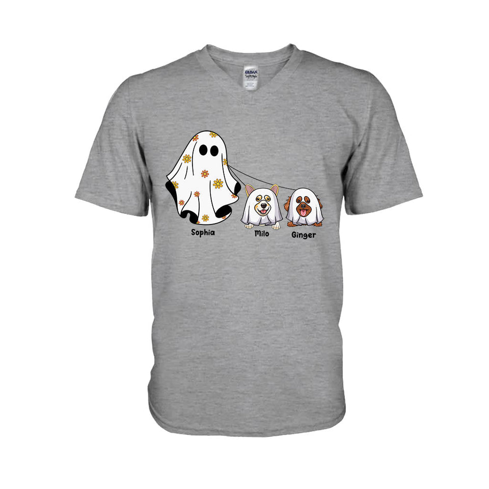 Cute Ghosts - Personalized Dog T-shirt And Hoodie