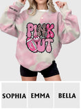 Pink Out - Personalized Breast Cancer Awareness All Over Shirt