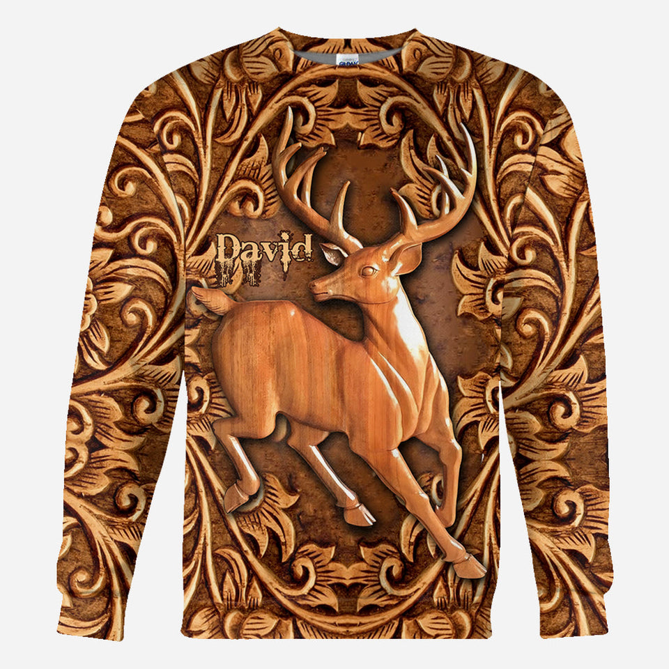 Love Hunting - Personalized Hunting All Over Shirt