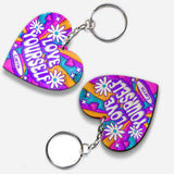 Love Yourself - Personalized Keychain