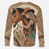 Horse Lovers - Personalized Horse All Over Shirt