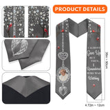 I Almost Gave Up But Then I Remembered Who Was Watching - Personalized Graduation Graduation Stole