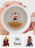 You Are Hotter Than This Coffee - Personalized Couple Hidden Message Mug