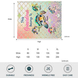 This Grandma Mom Belongs To Custom Any Title - Personalized Grandma Blanket