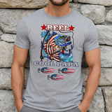 Reel Cool Papa Dad Uncle - Personalized Fishing T-shirt And Hoodie