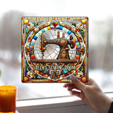 My Sewing Room - Personalized Sewing Window Hanging Suncatcher Ornament