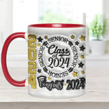 Class Of 2024 - Personalized Graduation Accent Mug