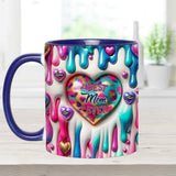 Best Mom Grandma Ever - Personalized Mother Accent Mug