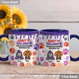 Halloween Would Be Boring Without Me - Personalized Cat Accent Mug