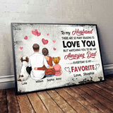 There Are So Many Reasons To Love You - Personalized Couple Canvas And Poster