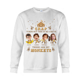 This Is My Circus These Are My Monkeys - Personalized Mother T-shirt And Hoodie