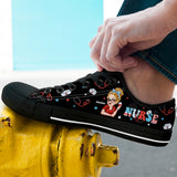 Nurse Life 4th Of July - Personalized Nurse Low Top Shoes