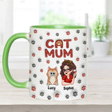 Fur Mama - Personalized Cat Accent Mug
