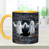 Ghost Friends - Personalized Bestie Accent Mug