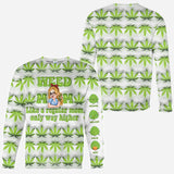 Like A Regular Mom - Personalized Mother All Over Shirt