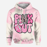 Pink Out - Personalized Breast Cancer Awareness All Over Shirt
