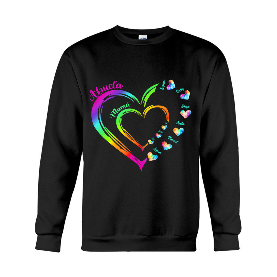Bendecido De Ser llamado - Personalized Grandma T-shirt And Hoodie