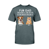 Fur Dad - Personalized Dog T-shirt And Hoodie