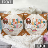 In My Reading Era - Personalized Book Throw Pillow