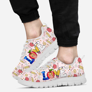 Love Teaching Life - Personalized Teacher Sneakers