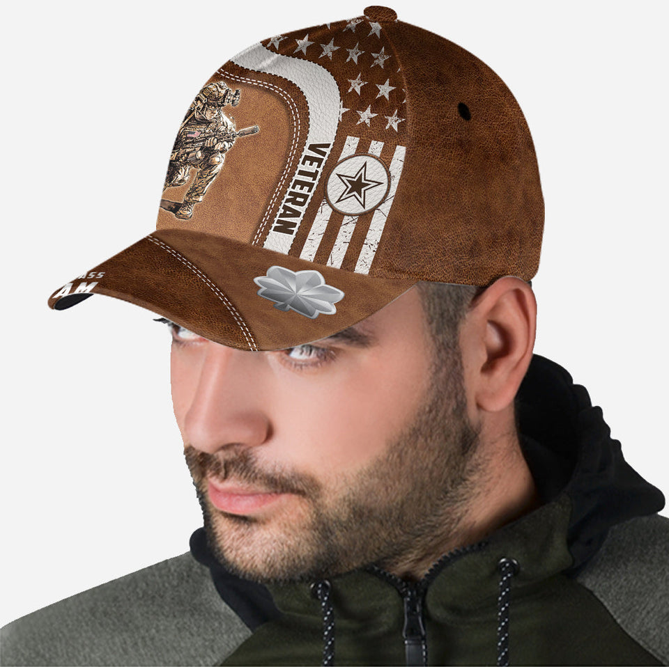 US Military World Tour - Personalized Veteran Classic Cap