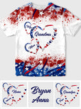 Wife Mom Nana - Personalized Grandma All Over Shirt