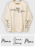 First Mom Now Grandma - Personalized Grandma All Over Shirt