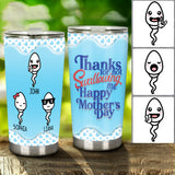 Thanks For Not Swallowing Us - Personalized Mother Tumbler