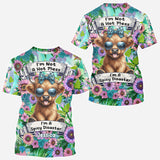 Apparently I Have An Attitude - Personalized All Over Shirt