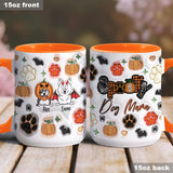 Spooky Dog Mama - Personalized Dog Accent Mug