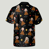 Grandpa's Little Shit - Personalized Grandpa Hawaiian Shirt