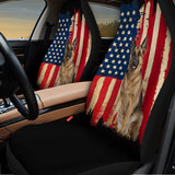 Puppy Flag - Personalized Dog Seat Covers