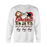 Best Baseball Dad Ever Camouflage - Personalized Father T-shirt And Hoodie