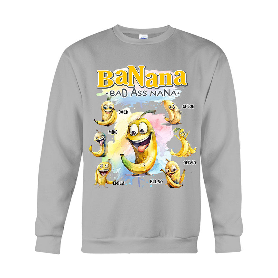 Banana Grandma - Personalized Grandma T-shirt And Hoodie