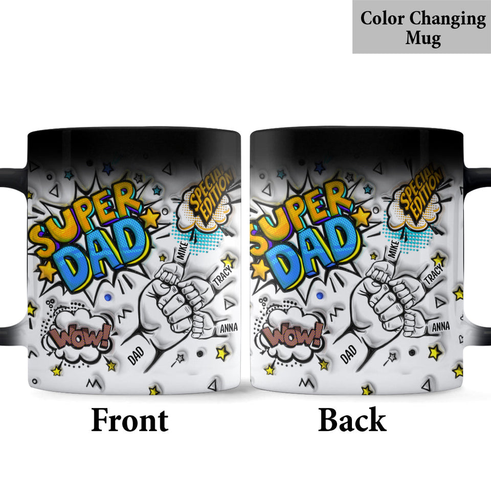 Super Dad - Personalized Father Mug
