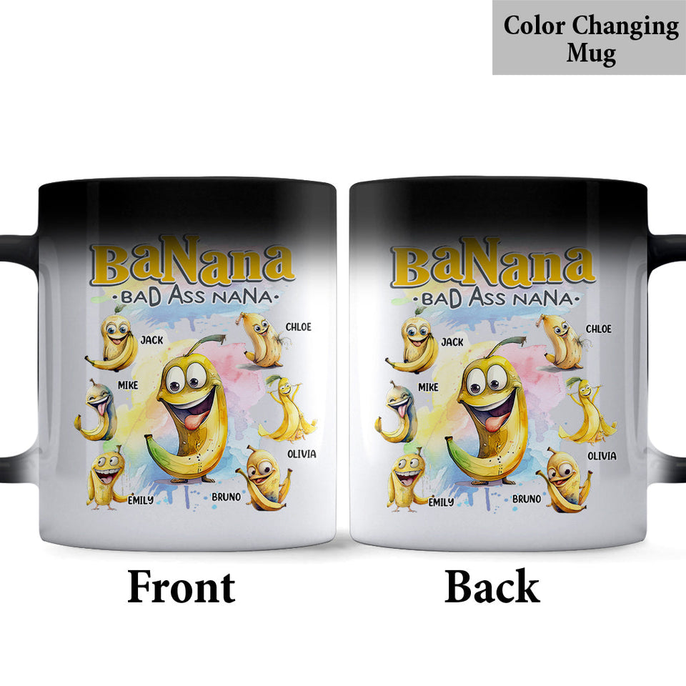 Banana Grandma - Personalized Grandma Mug
