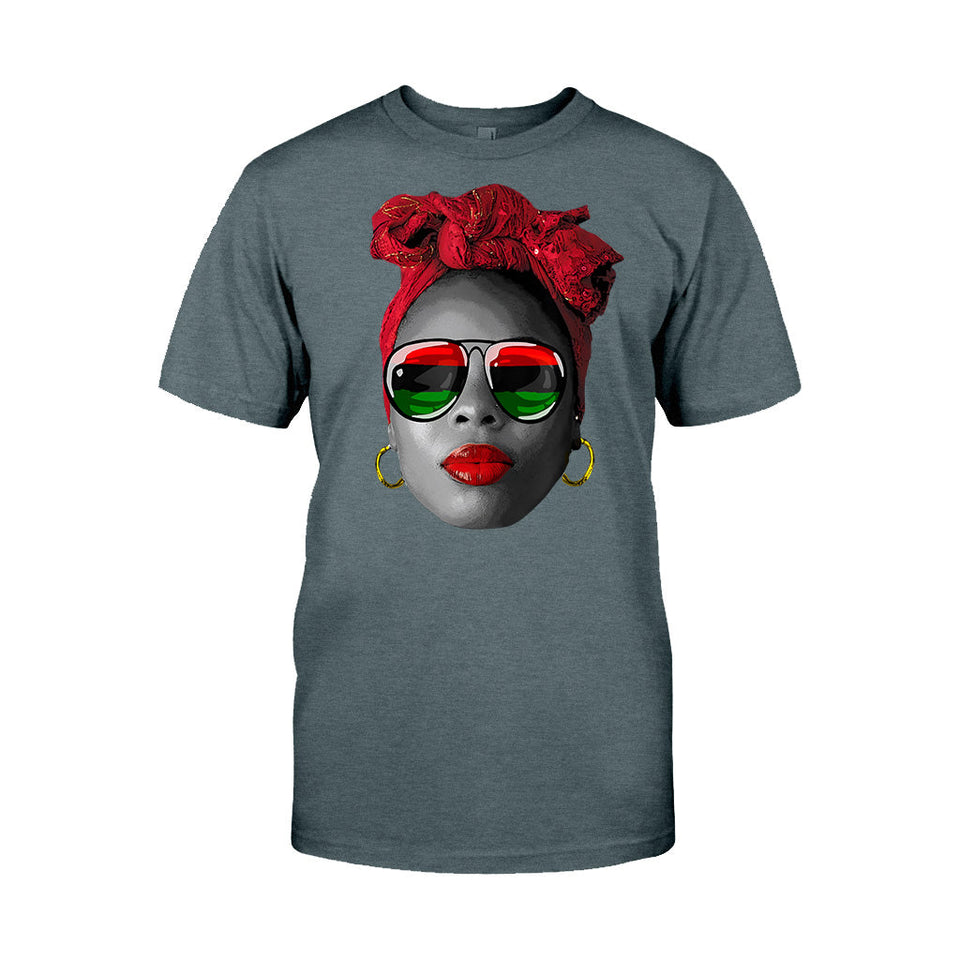 Dope Proud Queen - African American T-shirt And Hoodie