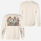 Can’t Talk Right Now Doing Nurse Stuff - Personalized Nurse All Over Shirt