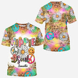 Hippie Soul Western Style - Personalized Hippie All Over Shirt
