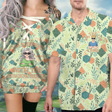I'm Sleeping With The Dungeon Master - Personalized RPG Off Shoulder Long Sleeve Dress