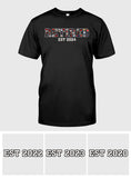 Retired Nurse Since - Personalized Nurse T-shirt And Hoodie