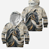 Beautiful Horse - Personalized Horse Hoodie and Leggings