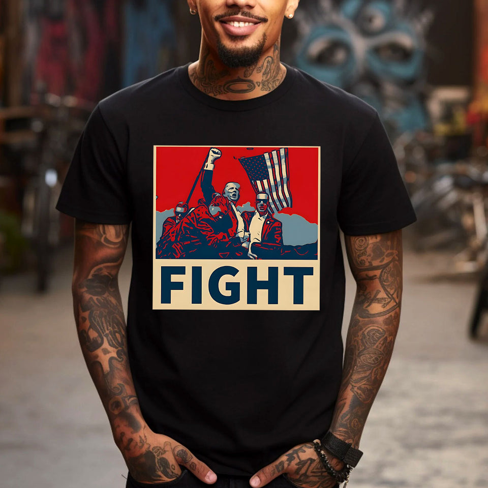 Never Surrender Shirt, Fight For America T-shirt, Retro Rally Shirt T-shirt & Hoodie