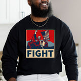 Never Surrender Shirt, Fight For America T-shirt, Retro Rally Shirt T-shirt & Hoodie